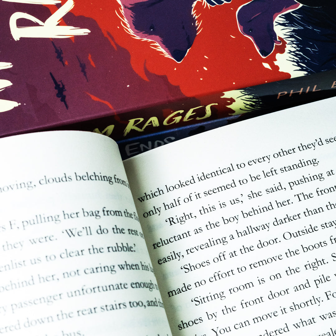 Phil Earle Collection 3 Book Set | Young Adult Fiction, Adventure & Drama | While the Storm Rages, Until the Road Ends, When the Sky Falls