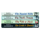Paul Doherty 4 Books Set (Devil Domain, Field Of Blood, Assasssin Riddle, House Of Shadows)