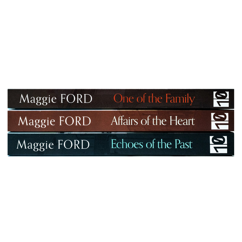 The Lett Family Sagas Collection 3 Books Set By Maggie Ford (One of the Family, Affairs of the Heart, Echoes of the Past)