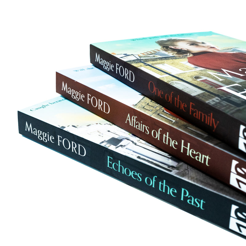 The Lett Family Sagas Collection 3 Books Set By Maggie Ford (One of the Family, Affairs of the Heart, Echoes of the Past)