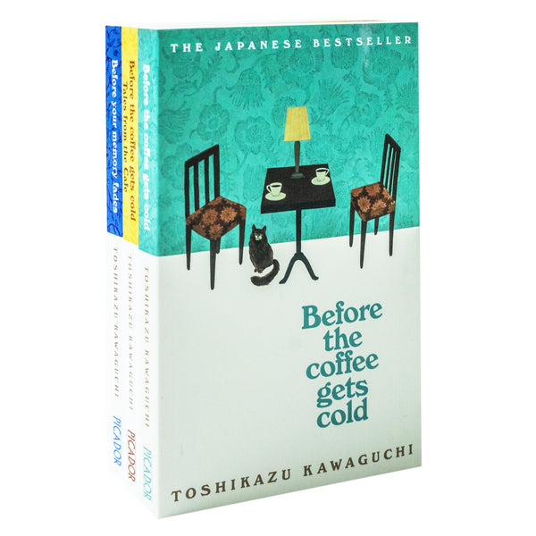 Toshikazu Kawaguchi 3 Books Collection Set [Before the Coffee Gets Cold; Tales from the Cafe & Before Your Memory Fades]