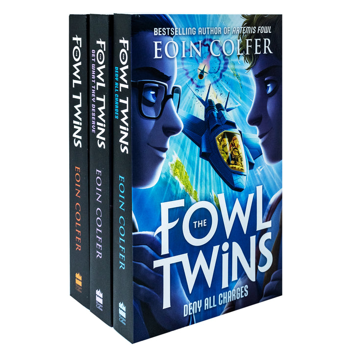 The Fowl Twins Series 3 Book Collection Set by Eoin Colfer – Fantasy Adventure, Magical Fiction, Humor, Fun Reading for Kids, Imaginative Stories