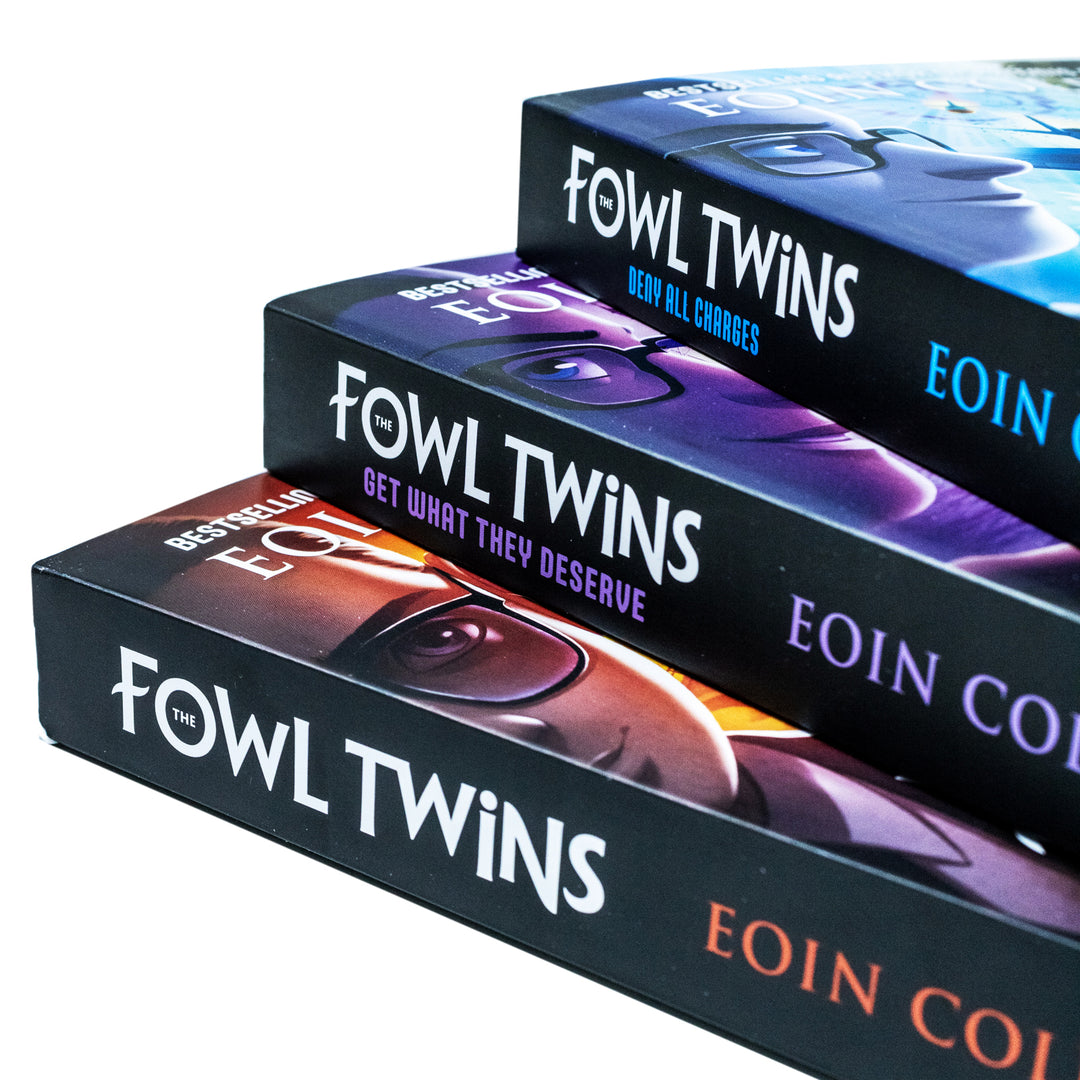 The Fowl Twins Series 3 Book Collection Set by Eoin Colfer – Fantasy Adventure, Magical Fiction, Humor, Fun Reading for Kids, Imaginative Stories