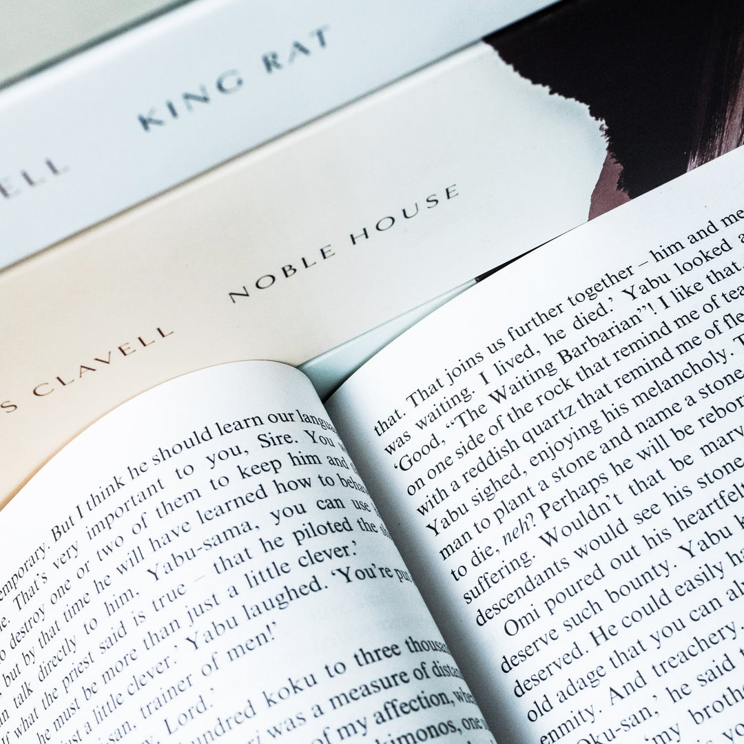 James Clavell Series 6-Book Collection | Epic Historical Fiction Adventure | Includes Shogun, Tai-Pan, Gai-Jin, King Rat, Noble House & Whirlwind