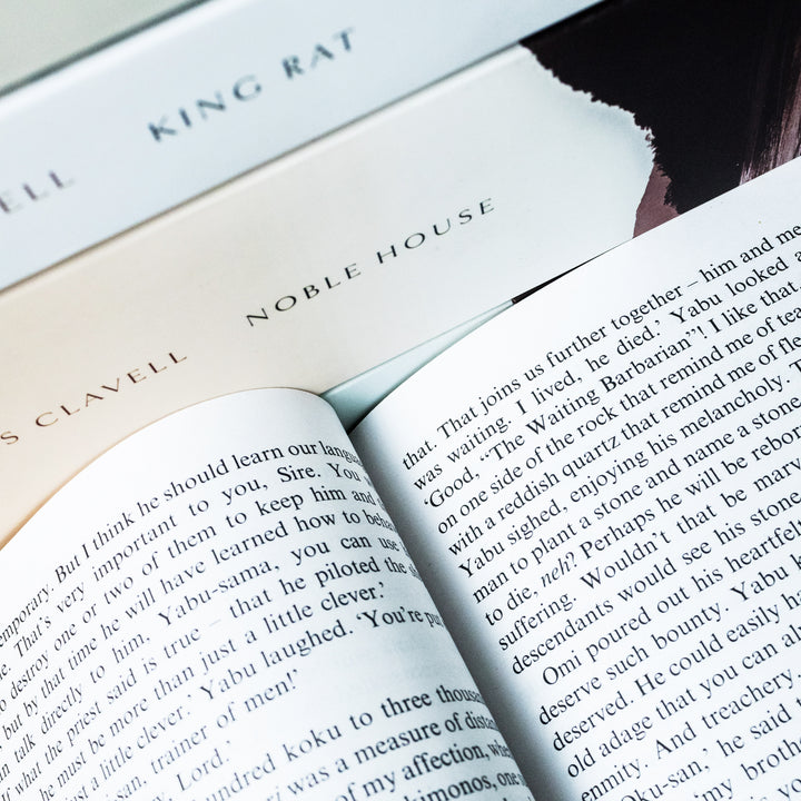 James Clavell Series 6-Book Collection | Epic Historical Fiction Adventure | Includes Shogun, Tai-Pan, Gai-Jin, King Rat, Noble House & Whirlwind