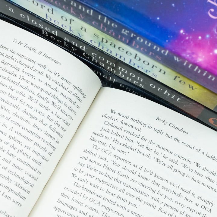 Wayfarers Series 5 Books Collection Set by Becky Chambers | Science Fiction, Space Adventure, Galaxy, Orbit,  Sci-Fi Novels, Literature, Adventure