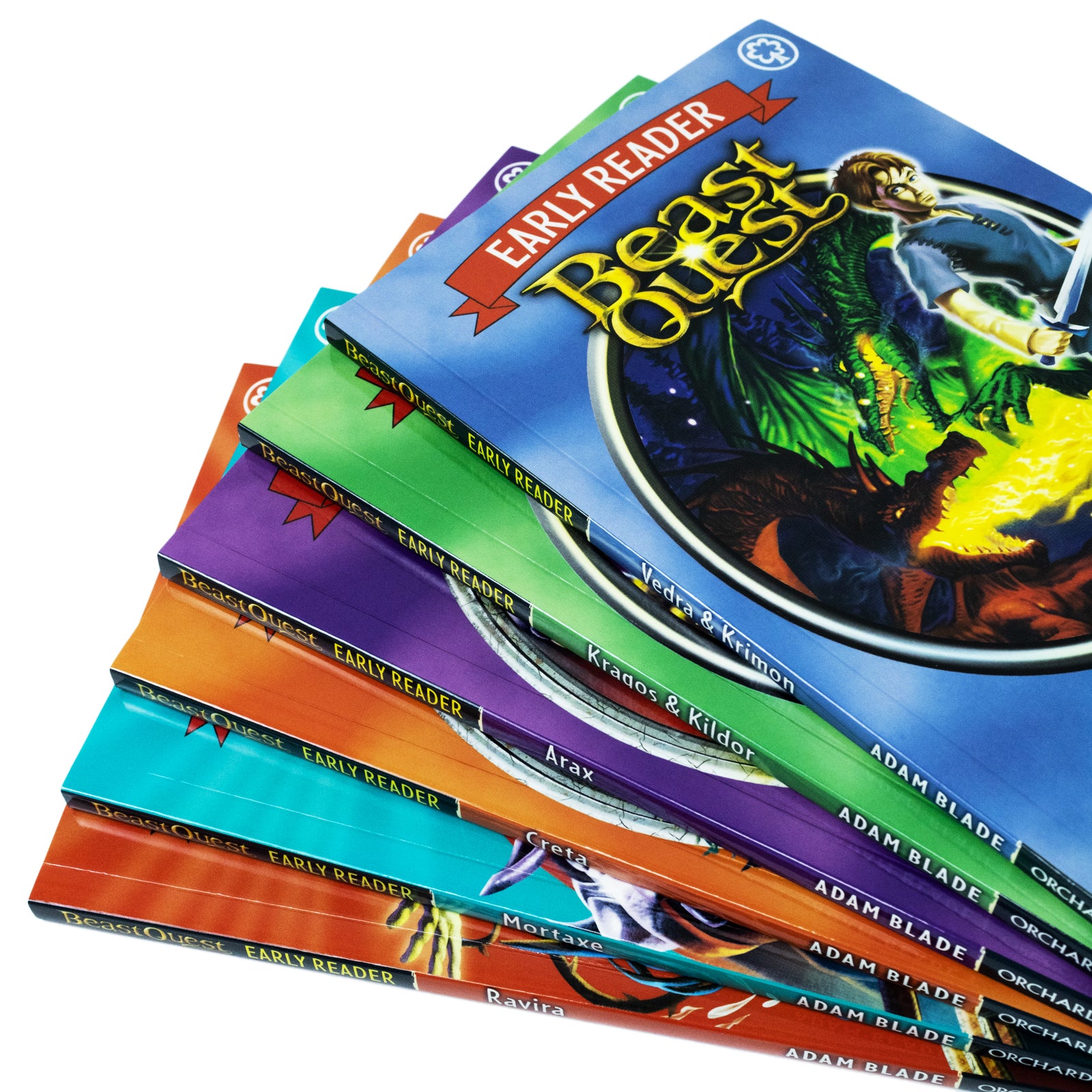 Beast Quest Early Reader Series - 6 Books Collection by Adam Blade