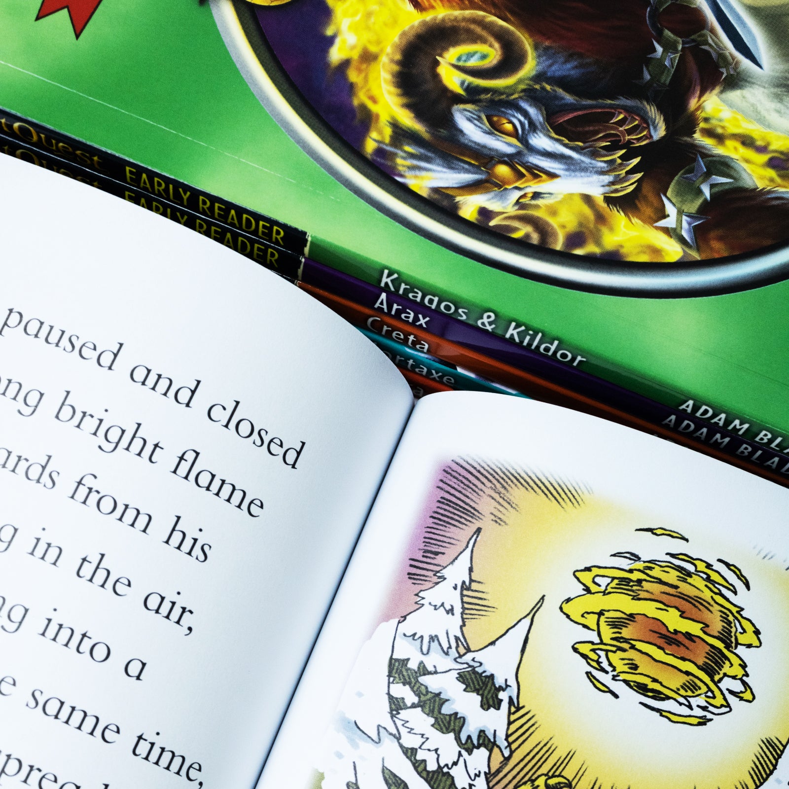 Beast Quest Early Reader Series - 6 Books Collection by Adam Blade