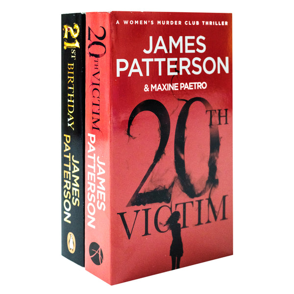 James Patterson Women's Murder Club Series (20 & 21): 2 Books Collection Set (20th Victim, 21st Birthday)