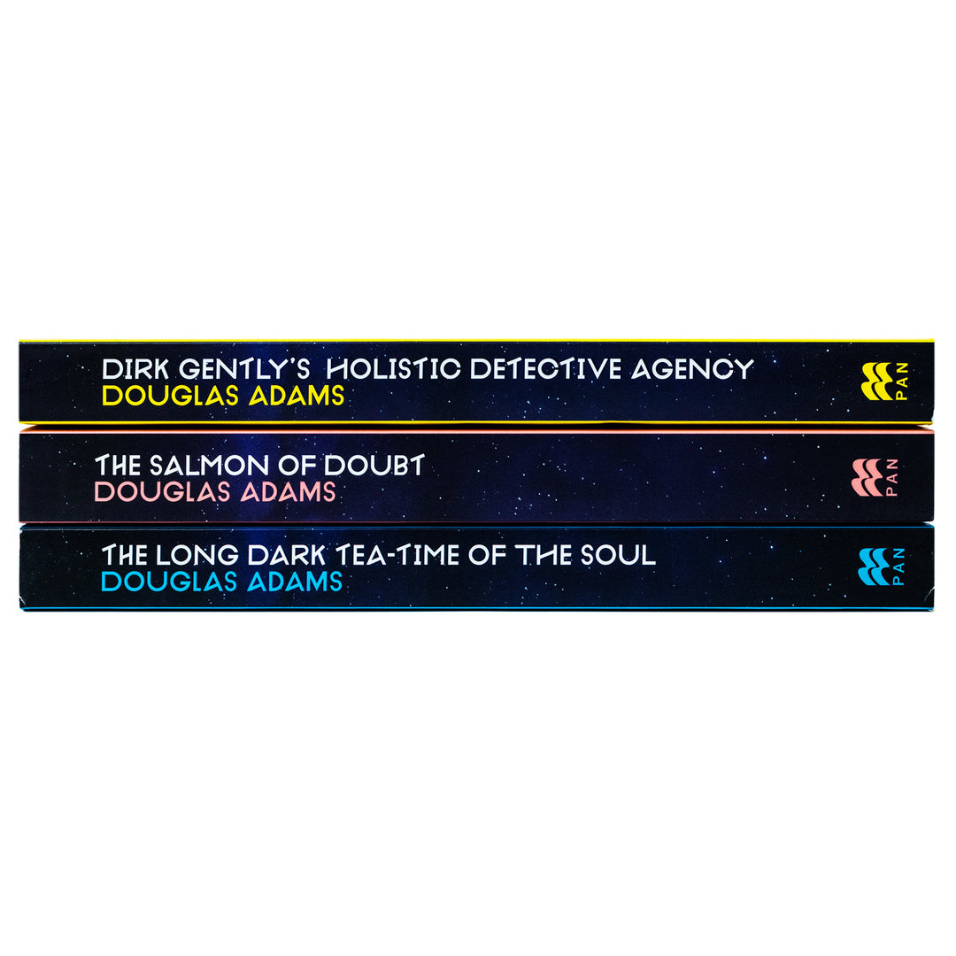 Dirk Gently Series 3 Book Collection Set – Hilarious Mystery Fiction by Douglas Adams | Witty Detective Novels, Sci-Fi, Comedy,&  Adventure