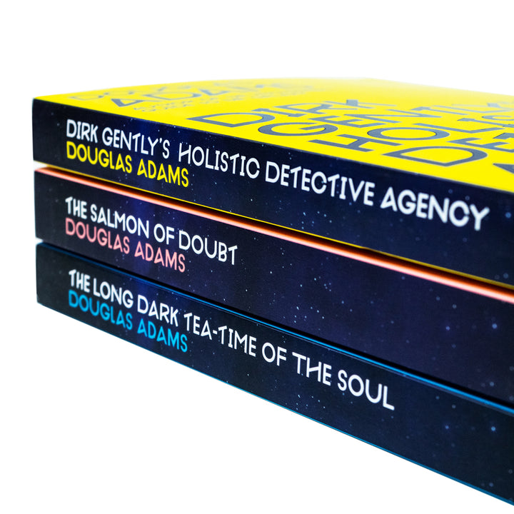 Dirk Gently Series 3 Book Collection Set – Hilarious Mystery Fiction by Douglas Adams | Witty Detective Novels, Sci-Fi, Comedy,&  Adventure