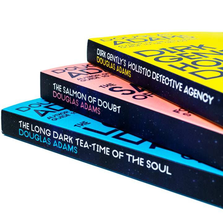 Dirk Gently Series 3 Book Collection Set – Hilarious Mystery Fiction by Douglas Adams | Witty Detective Novels, Sci-Fi, Comedy,&  Adventure