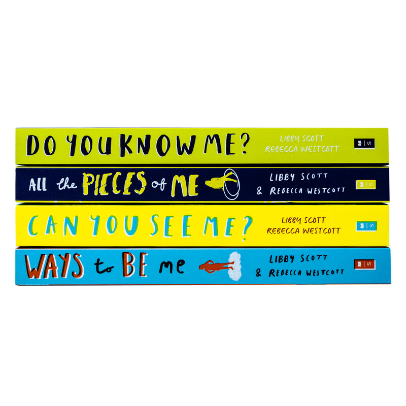 Can You See Me? Series 4 Paperback Book Collection Set by Libby Scott & Rebecca Westcott | YA Fiction, Self-Discovery, Friendship & Emotional Growth