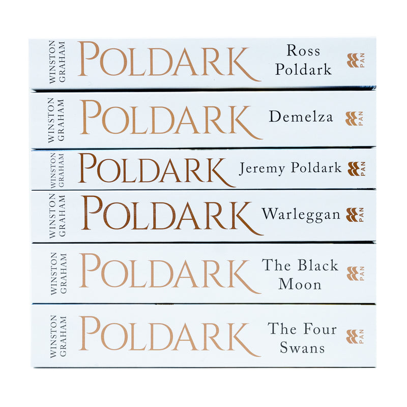 Winston Graham Poldark Series 6 Books Collection Set Books 1 to 6