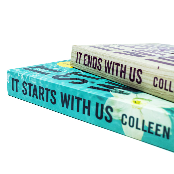 It Starts with Us & It Ends with Us Book Set by Colleen Hoover | Emotional Contemporary Romance, Love, Family Drama, Bestseller Collection