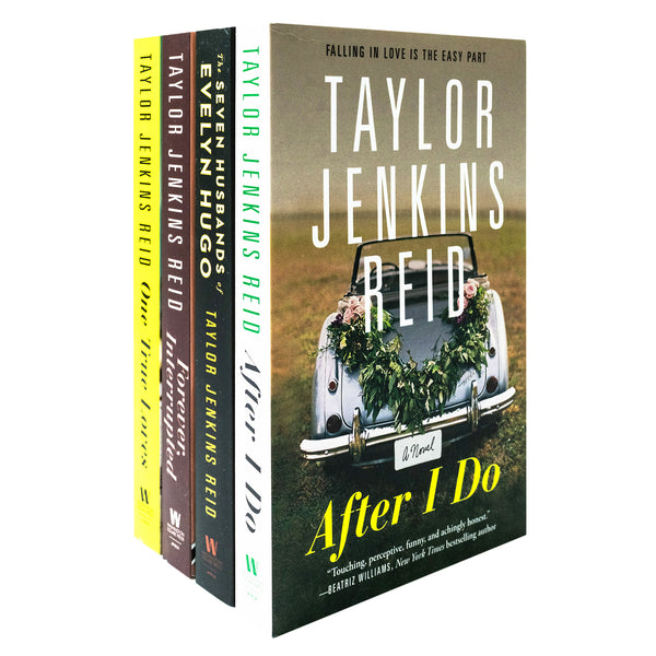 Taylor Jenkins Reid Collection 4 Books Set (Seven Husbands of Evelyn Hugo,After I Do,Forever Interrupted,One True Loves )