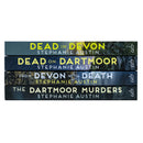 Devon Mysteries By Stephanie Austin 4 Books Collection Set (Devon With Death,Dead In Devon,Dead On Dartmoor,Dartmoor Murders)