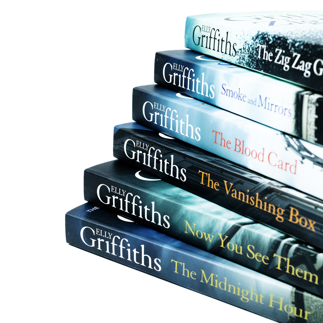 The Brighton Mysteries Series Books 1-6 Collection by Elly Griffiths | Gripping Detective Novels & Thrilling Suspense – A Must-Read Mystery Series