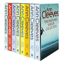 Shetland Series 8 Books Set Collection by Ann Cleeves, Raven Black, Wild Fire...