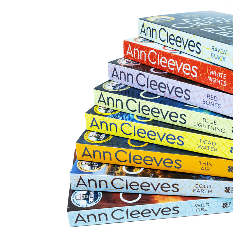 Shetland Series 8 Books Set Collection by Ann Cleeves, Raven