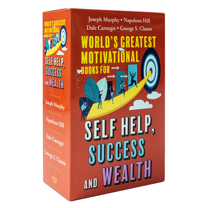 World’s Greatest Motivationa Paperback Books for Self-Help, Success & Wealth – 4-Book Collection for Personal Growth, Positive Thinking & Achievement