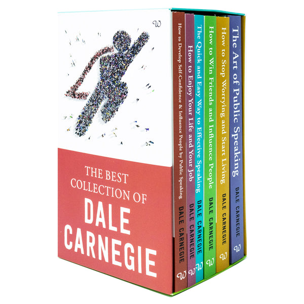 Dale Carnegie Personal Development 6 Books Collection Set Art of Public Speaking