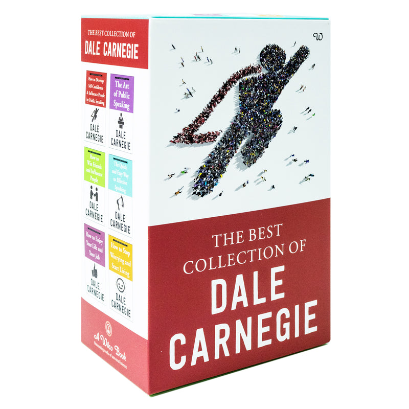Dale Carnegie Personal Development 6 Books Collection Set Art of Public Speaking