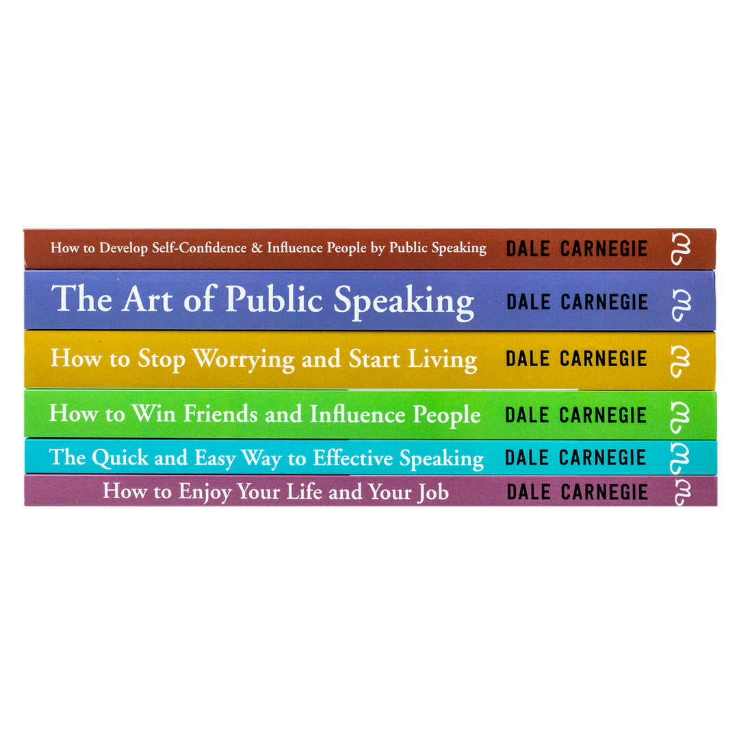 Dale Carnegie Personal Development 6-Book Collection: Master Public Speaking, Confidence, Leadership, Success, Communication, Habits, and Motivation