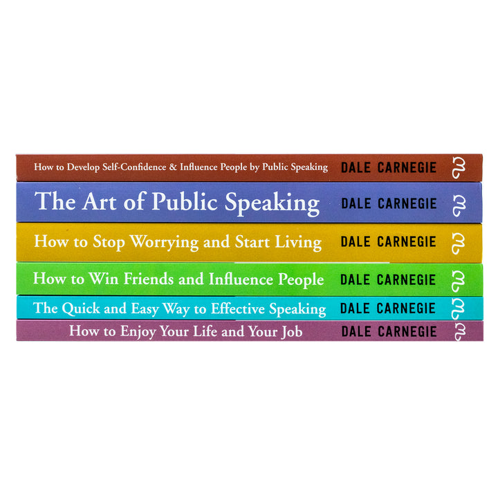 Dale Carnegie Personal Development 6-Book Collection: Master Public Speaking, Confidence, Leadership, Success, Communication, Habits, and Motivation