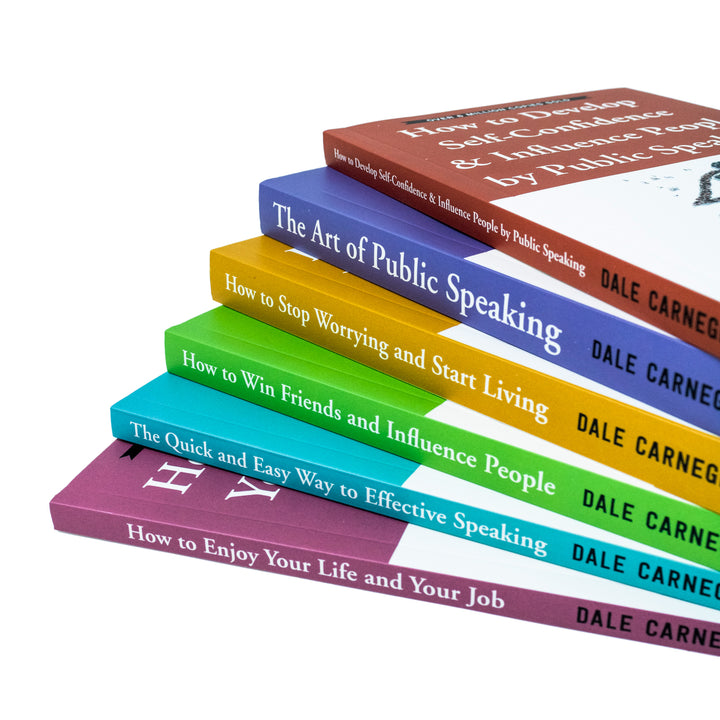 Dale Carnegie Personal Development 6-Book Collection: Master Public Speaking, Confidence, Leadership, Success, Communication, Habits, and Motivation