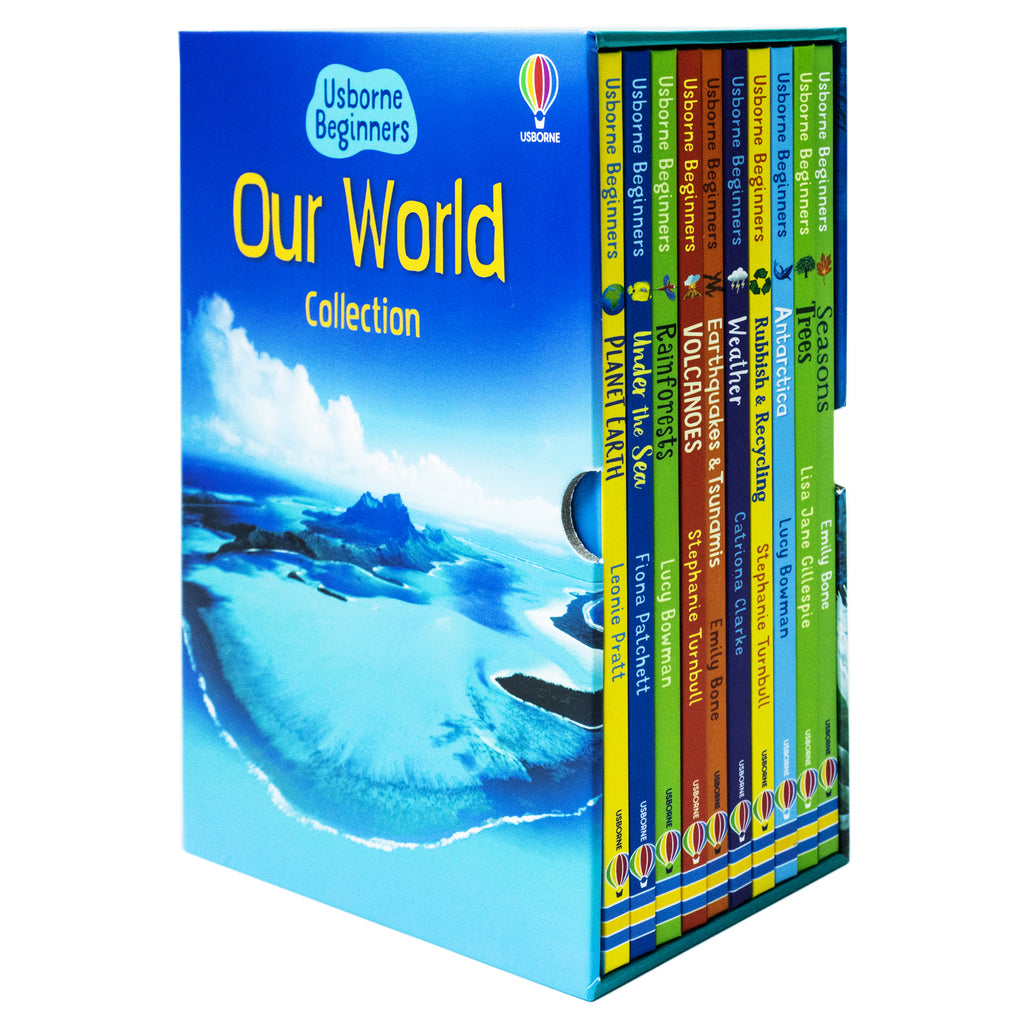 Usborne Beginners Our World Series 10 Books Collection Box Set