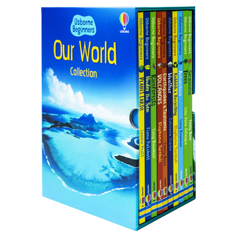 Usborne Beginners Our World Series 10 Books Collection Box Set- Hard Cover