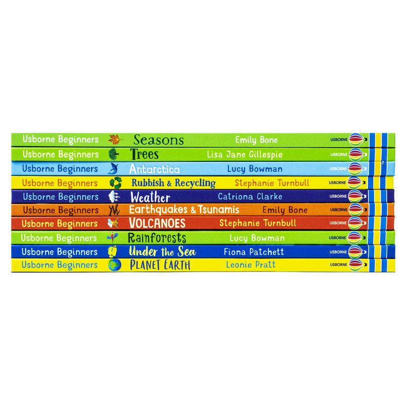 Usborne Beginners Our World Series 10 Books Collection Box Set- Hard Cover