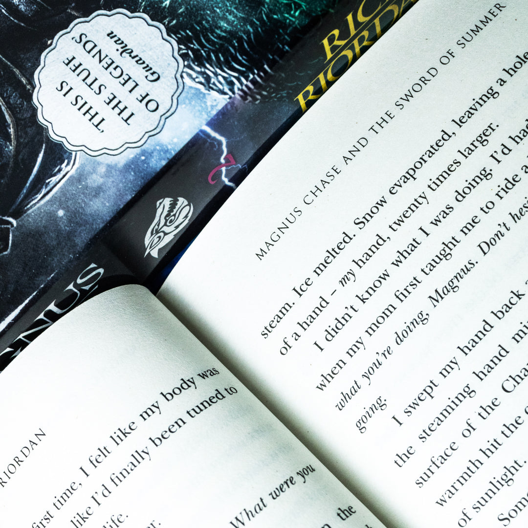 Magnus Chase and the Gods of Asgard Series 3 Book Set by Rick Riordan – Norse Mythology, YA Fantasy, Heroes, Action, Epic Adventure