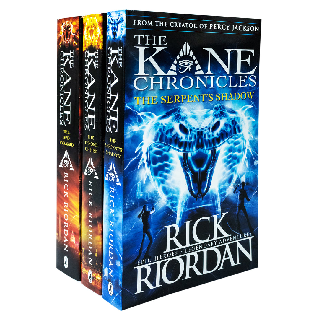 Set Riordan Wiki The Kane Chronicles Collection Rick Riordan 3 Books Set Red Pyramid,Th ...