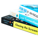 Johann Hari 3-Book Collection – Stolen Focus, Chasing the Scream & Lost Connections | Powerful Nonfiction on Mental Health, Addiction & Society