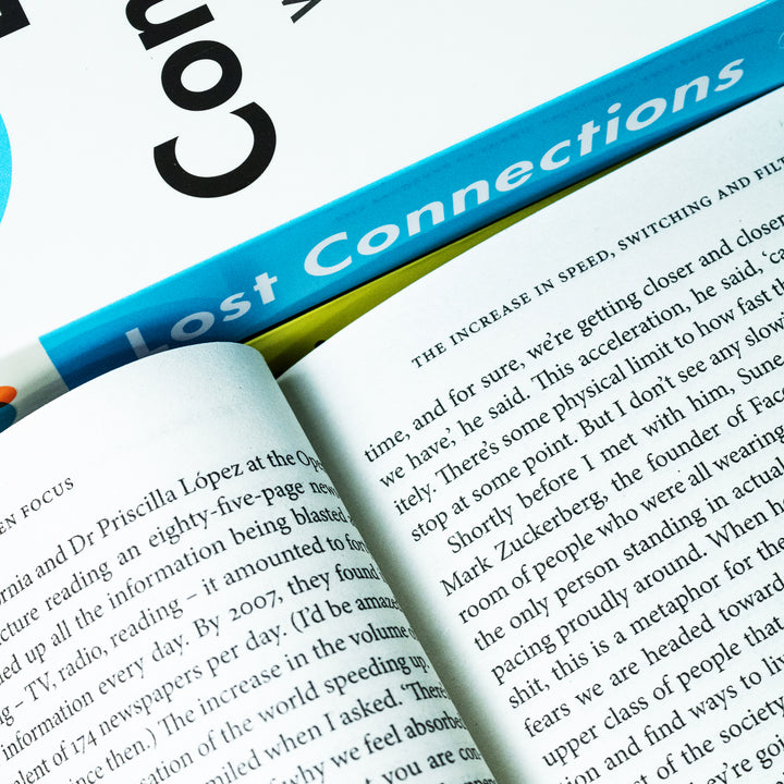 Johann Hari 3-Book Collection – Stolen Focus, Chasing the Scream & Lost Connections | Powerful Nonfiction on Mental Health, Addiction & Society