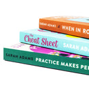 Sarah Adams Collection 3 Books Set (The Cheat Sheet, When in Rome, Practice Makes Perfect)