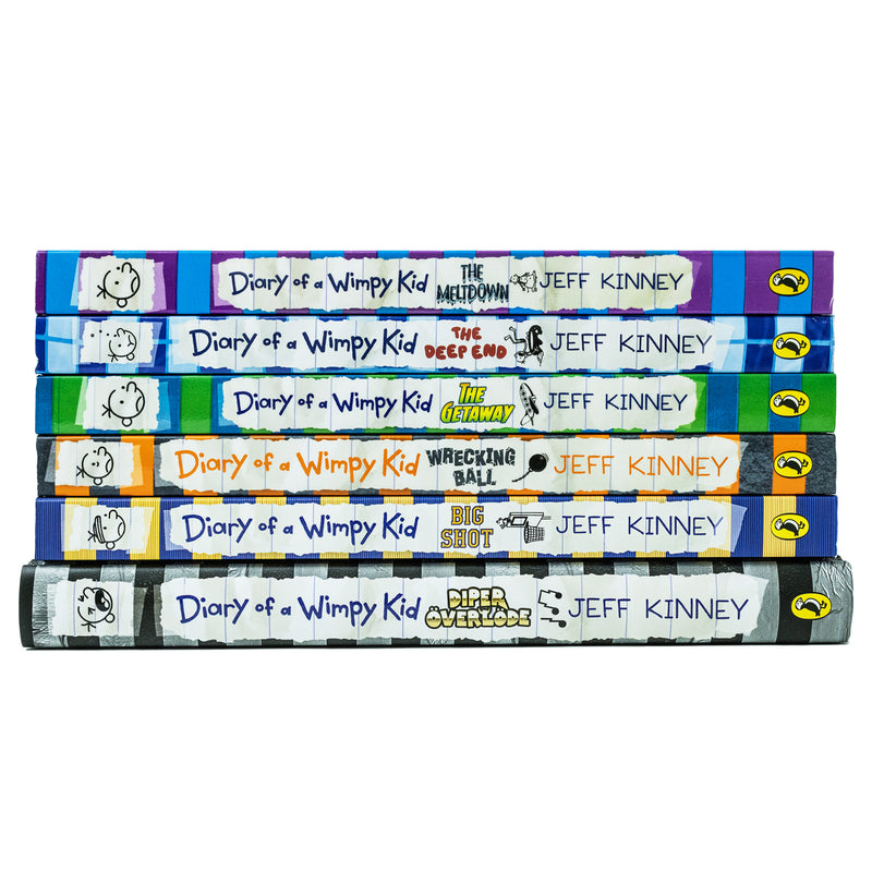 Diary of a Wimpy Kid (Book 12-17) 6 Books Collection Set – Lowplex