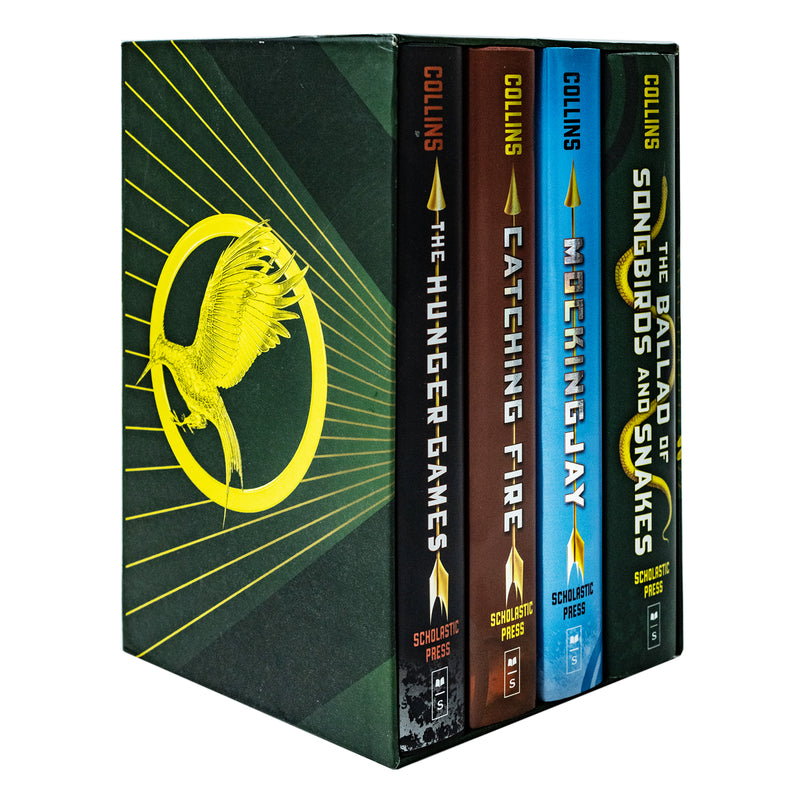 Hunger Games Series 4 Books Collection Set By Suzanne Collins (Hardback)