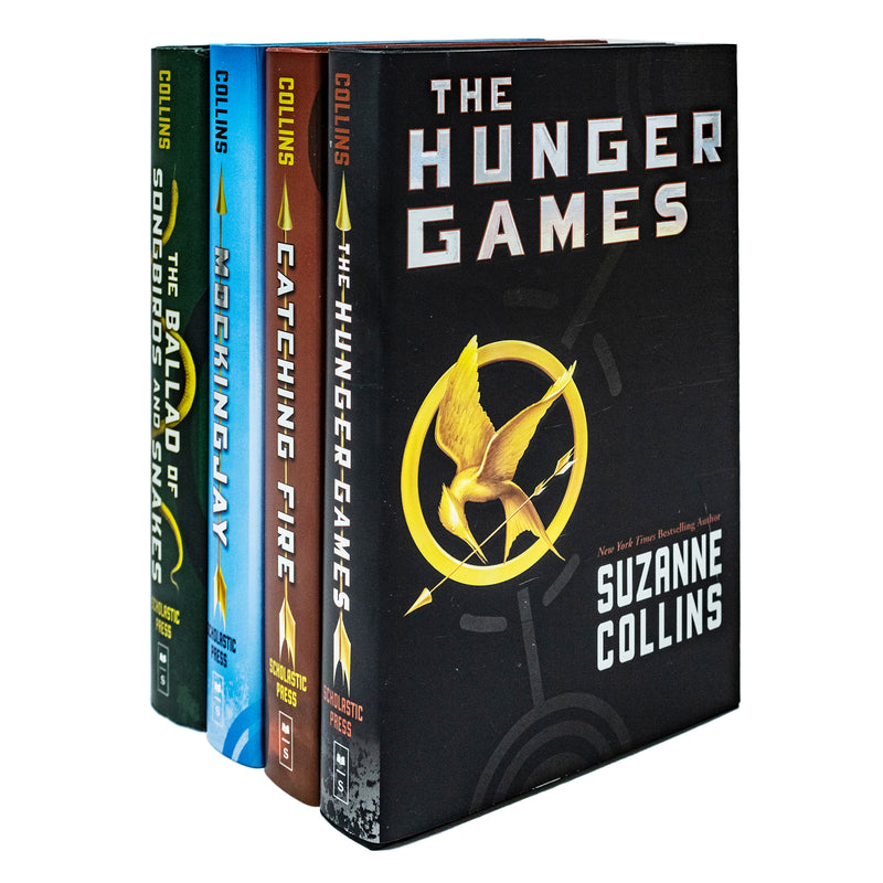 Hunger Games Series 4 Books Collection Set By Suzanne Collins (Hardback)