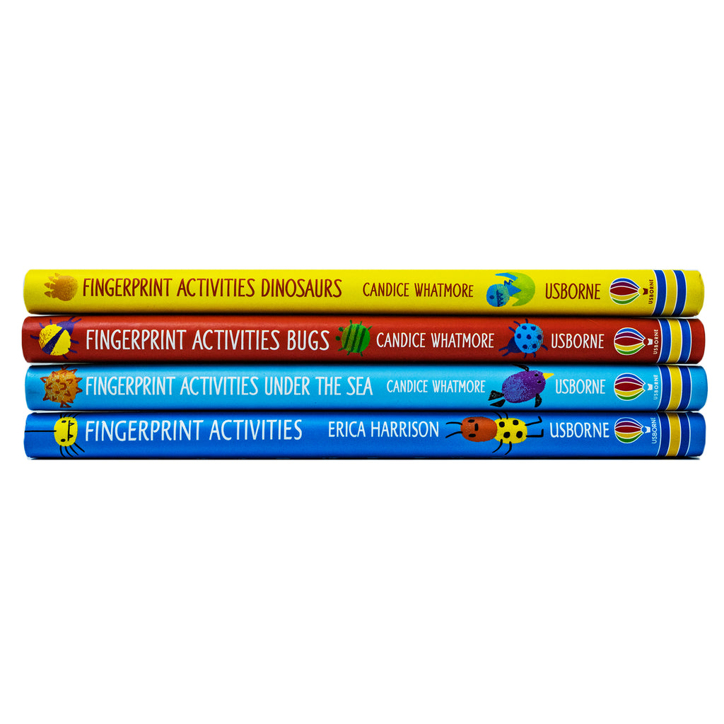 Fingerprint Activities 4 Books Collection Set – Lowplex Books
