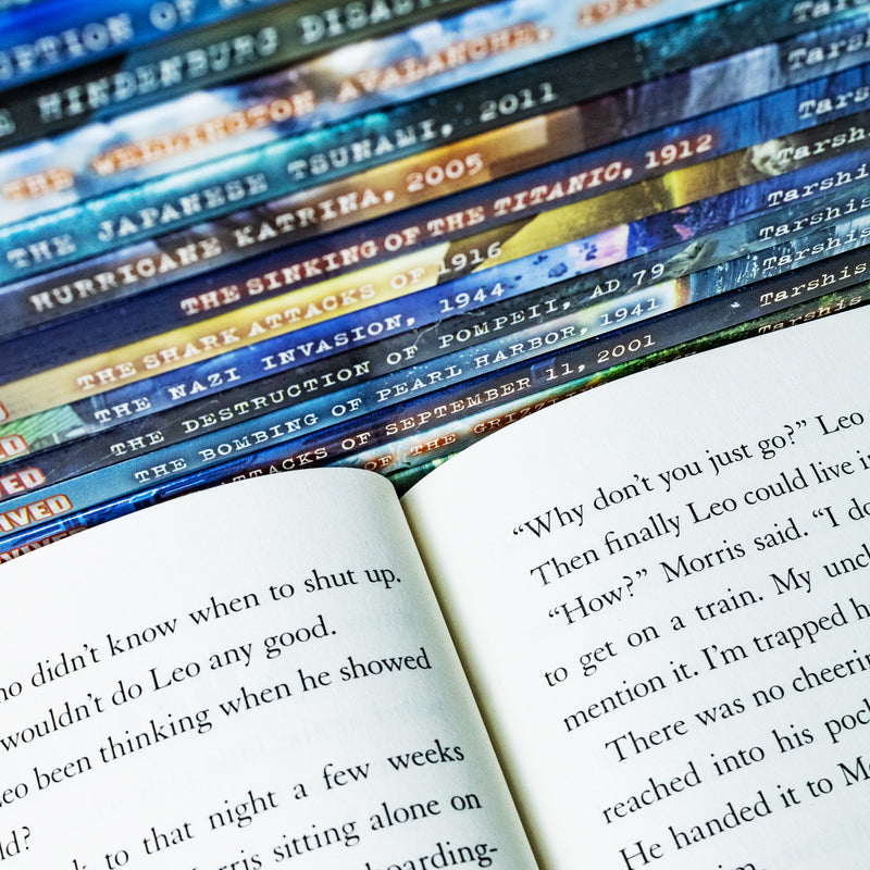 I Survived Series by Lauren Tarshis – 22-Book Collection Set | Thrilling Children's Adventure, Historical Fiction & Survival Stories for Young Readers