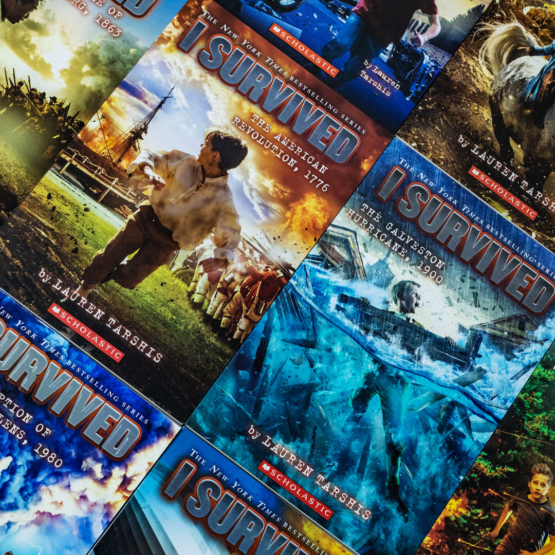 I Survived Series by Lauren Tarshis – 22-Book Collection Set | Thrilling Children's Adventure, Historical Fiction & Survival Stories for Young Readers