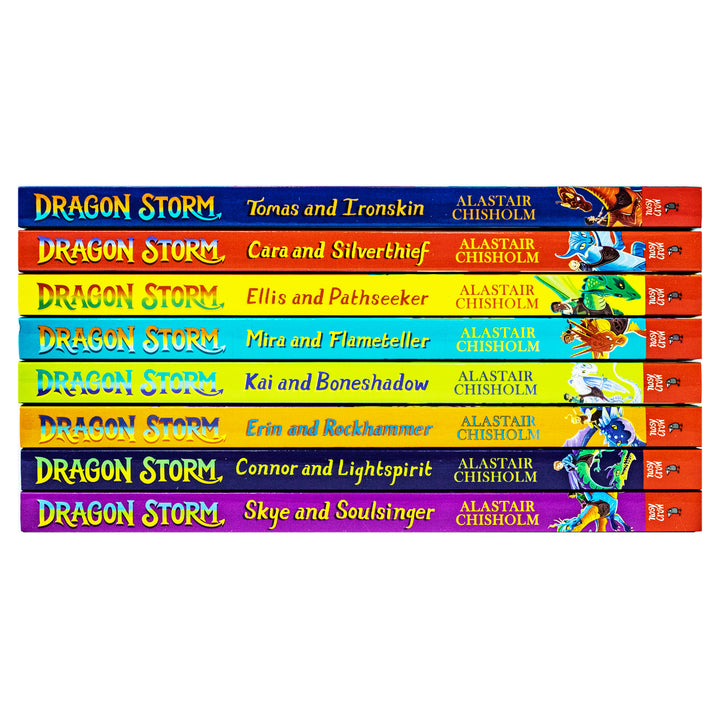 Dragon Storm Series Collection 8 Books Set By Alastair Chisholm