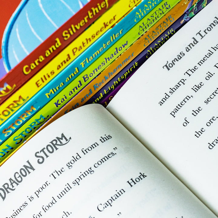 Dragon Storm Series Collection 8 Books Set By Alastair Chisholm