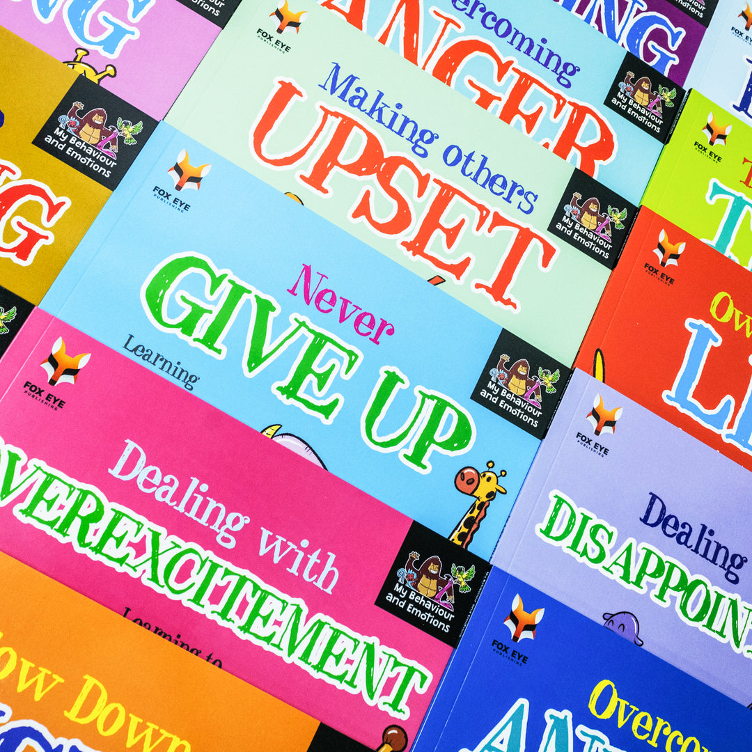 My Behaviour and Emotions Library 20-Book Set | Children's Self-Help on Anxiety, Confidence, Kindness, Anger & More | Emotional Intelligence for Kids