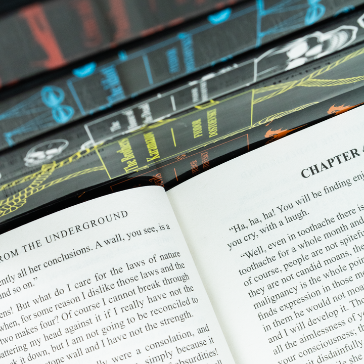 Complete Collection of Fyodor Dostoevsky: 6-Book Set – Crime and Punishment, Brothers Karamazov, The Idiot & More Russian Classics for Young Readers