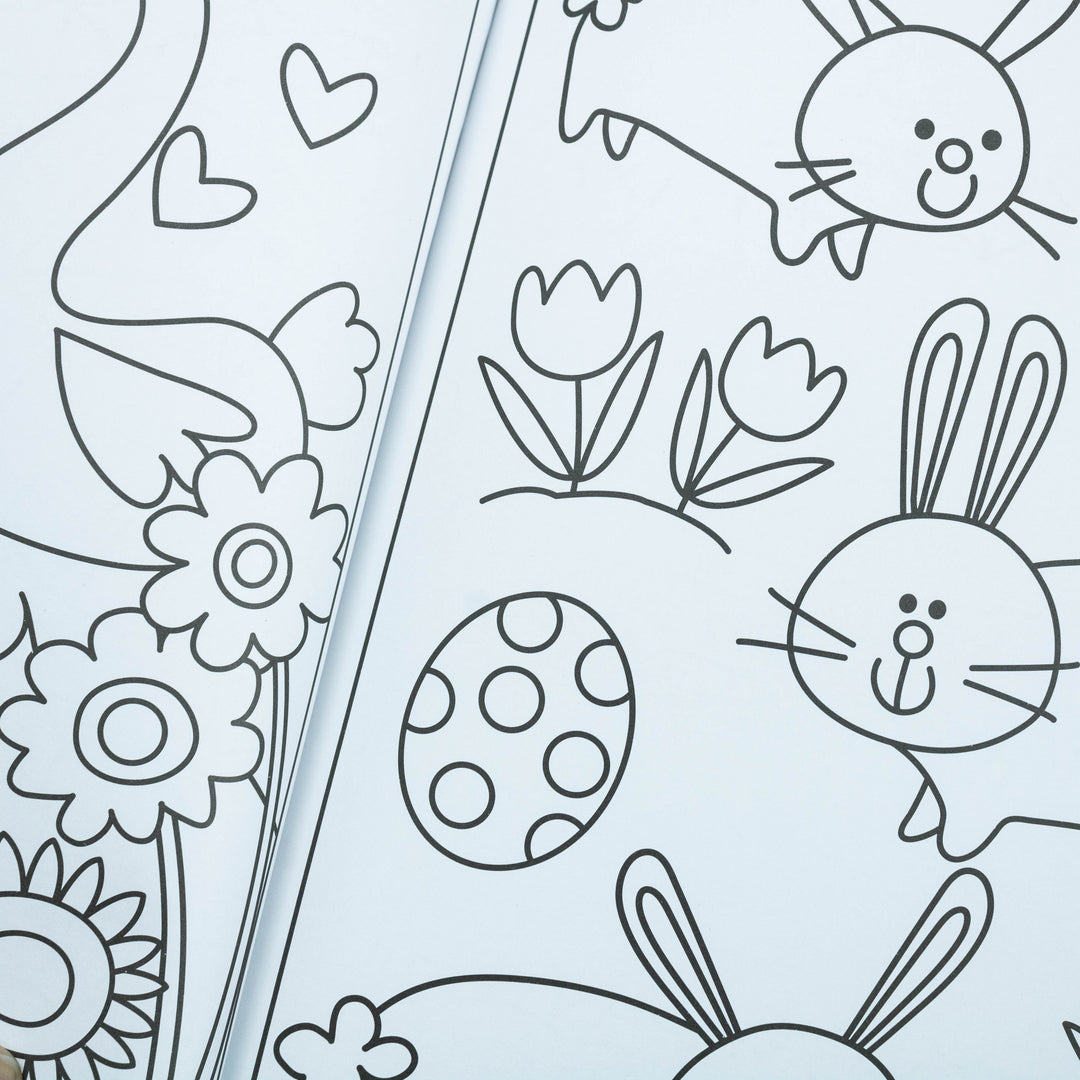 Easter Egg Colouring Book