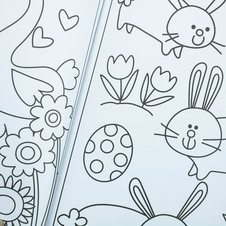 Easter Egg Colouring Book